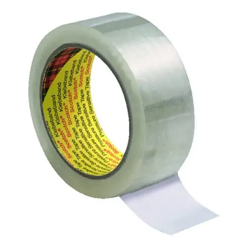 3M Ruban adhésif d'emballage 309 Marron, 50 mm x 66 m Scotch