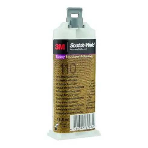3M SW DP 110 Système 2K EPX TRANSLUCIDE Colle de construction 50ml