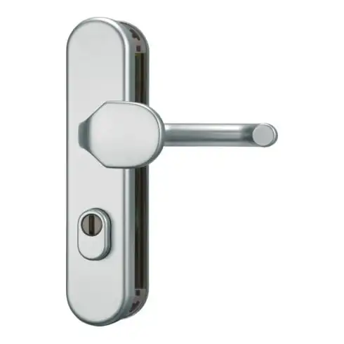 ABUS Garniture de changement de protection LS, cylindre profilé perforé, 8/72 KLZS714 couleur naturelle