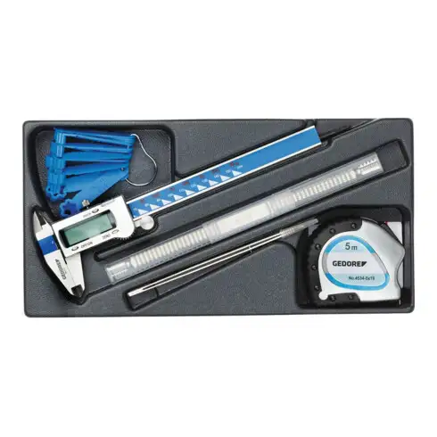 Assortiment de mesures Gedore dans le module 1/3 ES