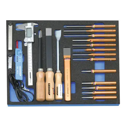 Assortiment d'outils Gedore dans le module Check-Tool, 22 pcs
