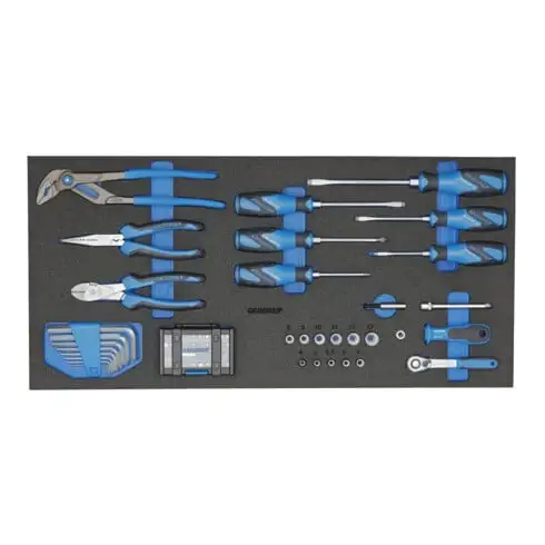 Assortiment d'outils Gedore en module CT pour B3 65 pièces