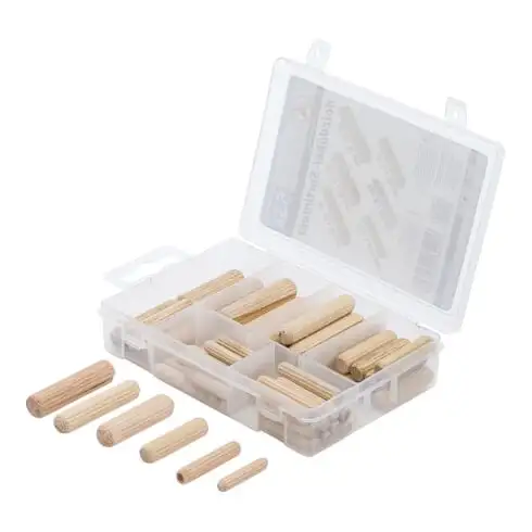 BGS Assortiment de chevilles bois Ø 5 - 10 mm 53 pièces