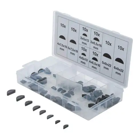 BGS Assortiment de clavettes 80 pièces