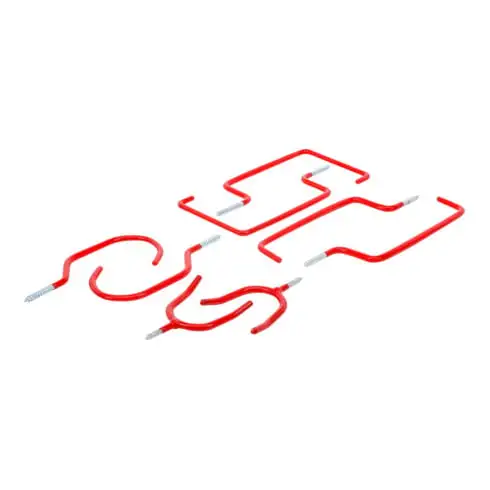 BGS Assortiment de crochets à visser 8 pièces