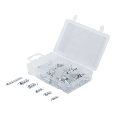 BGS Assortiment de ressorts ressorts de traction 65 pièces