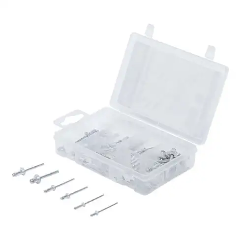 BGS Assortiment de rivets pop Ø 2,4 - 4,8 mm 70 pièces