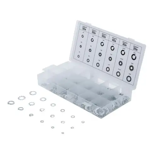 BGS Assortiment de rondelles 720 pièces