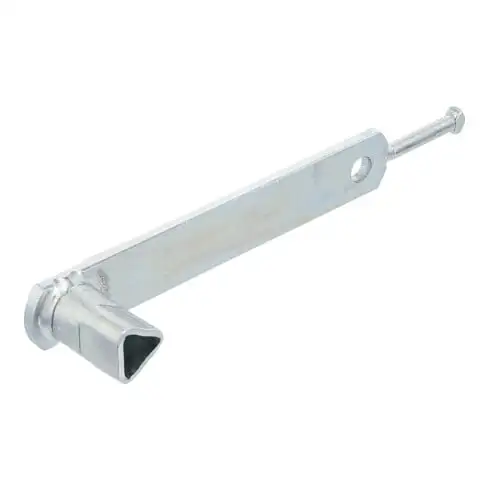 BGS Clé trois pans pour postes de barrière à serrure triangulaire M12