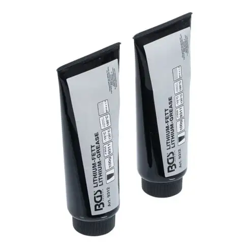 BGS Graisse lithium pour mini-pompe à graisse art. 9311 2 tubes