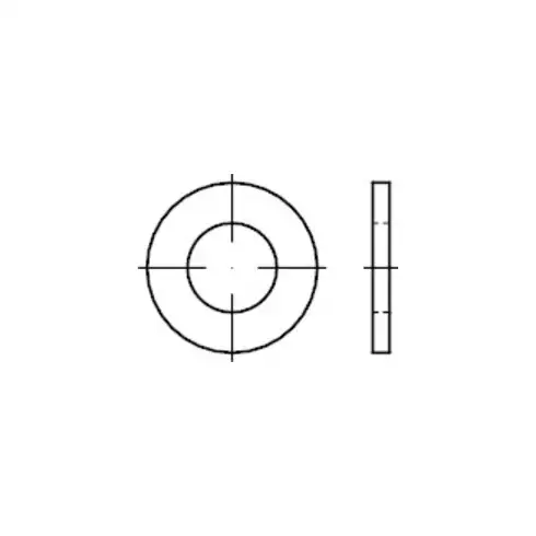 BUMAX109 300HV Rondelle ISO 7089 forme A sans chanfrein, inox A4, 12 I