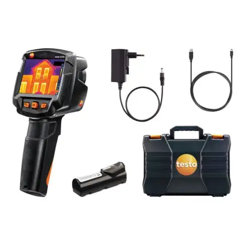 Caméra thermique Testo 872s (320 x 240 pixels, App, laser)