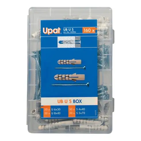 Cheville d'expansion pour boîte d'assortiment d'upat UB U S BOX