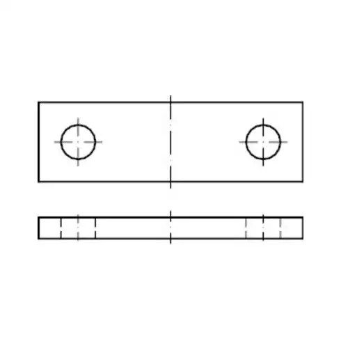 DIN 15058 Support d'arbre, ST 50x12 HP