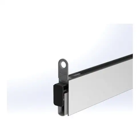 ELLEN Joint de seuil de porte EM Slim insonorisant DIY Progr., argent, L833