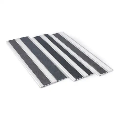 ELLEN Profil de seuil SP44 à visser alu gris, L 1000 x l 44 mm