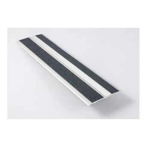 ELLEN Profil de seuil SP55 à visser alu bleu, L 1000 x l 55 mm