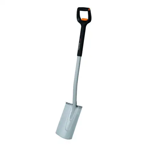 Fiskars Xact Pelle télescopique ronde Xact