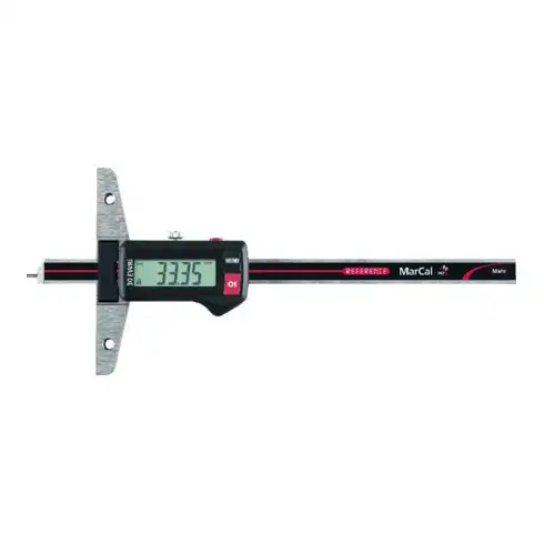 Helios Preisser Pied à coulisse numérique profondeur 30 EWRi IP67 300mm ZW 0,01mm, Int.-Wireless