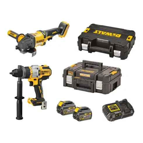 Kit perceuse-visseuse à percussion sans fil 54V 108Wh DEWALT