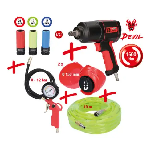 Pneumatiques / roues offre promotionnelle The Devil KS Tools 8 pcs