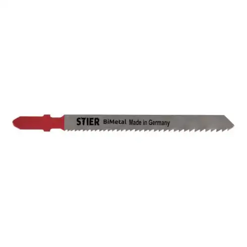 Lame de scie sauteuse STIER ST 75/1,2-2,5/1 métal pour tôles fines, tubes, profils 1,2mm - 2,5mm