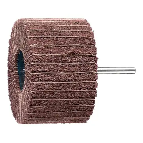 Meuleuse à éventail POLINOX® PNZ D.80xH50mm K.180 Combi polaire/corindon 6mm PFERD