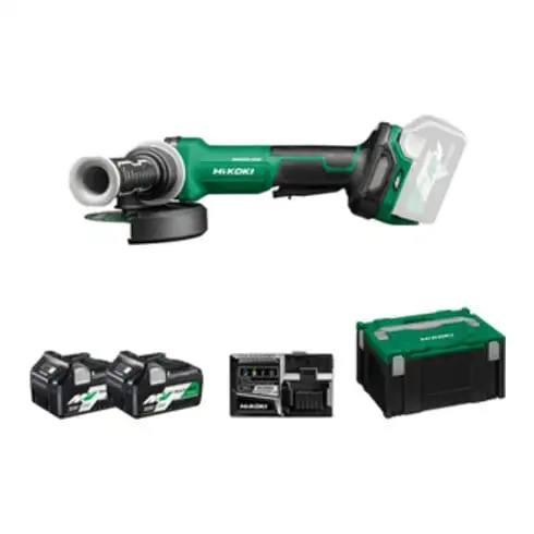 Meuleuse d'angle sans fil HiKOKI G3613DVF (2,5 Ah) (HSC III)