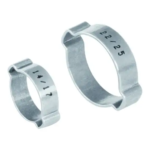 NORMACLAMP Pince d'oreille 2-oreilles 7-9 W1 Acier galvanisé