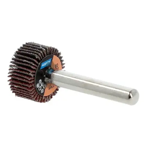 Norton Meule à lamelles avec tige R207Plus 20x10x6 P120