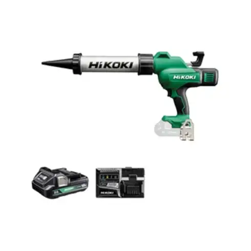 Pistolet à cartouche sans fil HiKOKI 18V (400 ml) AC18DA (2,0 Ah)