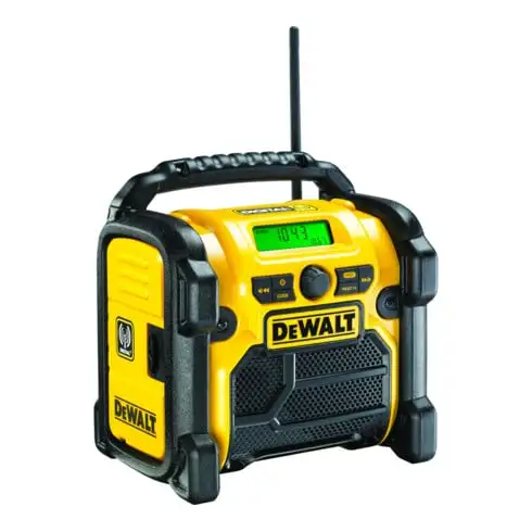 Radio sur batterie et sur secteur TS-MUSIC-DE DEWALT