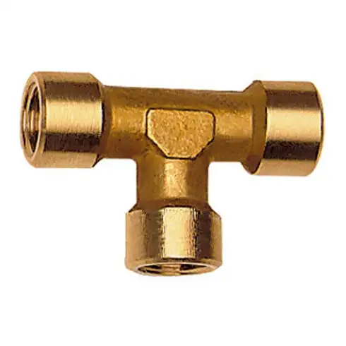 RIEGLER Raccord en T intérieur/intérieur/intérieur, Raccord : 1/2 pouce