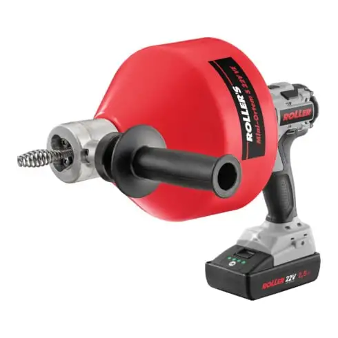 Kit nettoyeur de tubes Roller Mini-Ortem S 22V VE