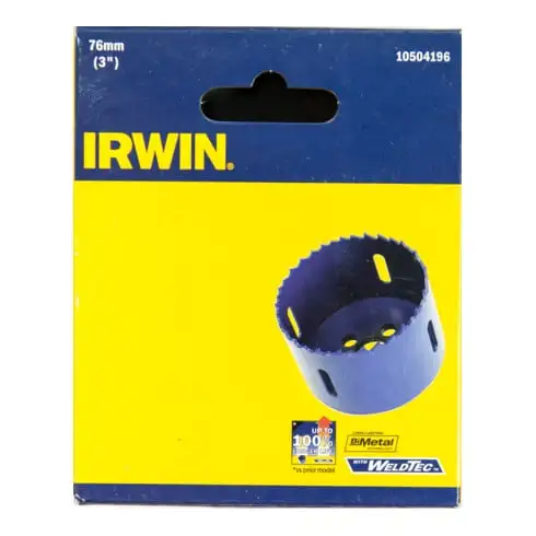 Scie cloche Irwin bi-métal 76mm