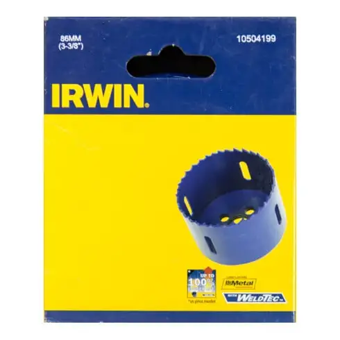 Scie cloche Irwin bi-métal 86mm