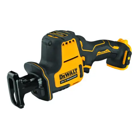 Scie sabre compacte sans fil 12 volts DEWALT (sans balais), version de base