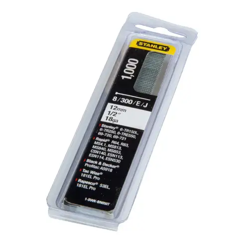 Stanley Clous escamotables 12mm Type J-18GA