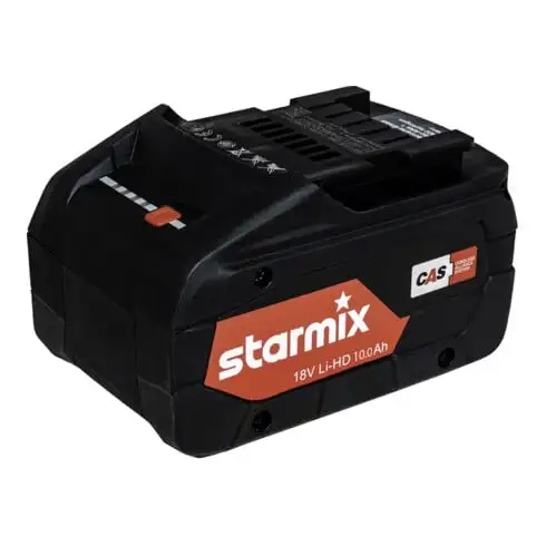 Starmix Pack de batteries Li-Power 18V 10.0 Ah