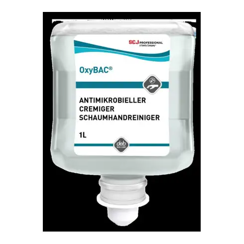 Stoko OxyBac FOAM Mousse nettoyante mains 1 l cartouche Antimicrobien