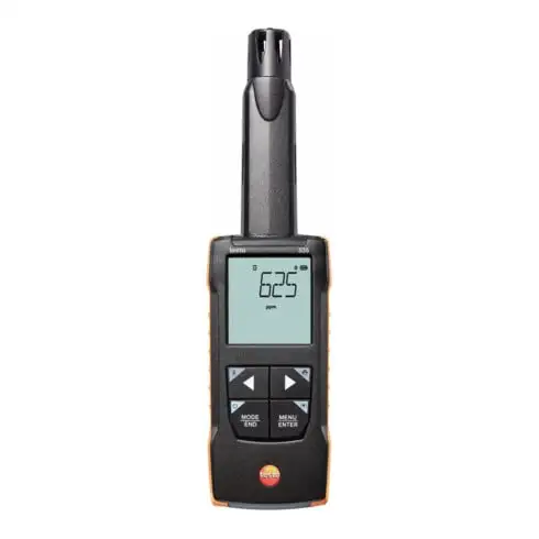 Testo Appareil de mesure numérique du CO2 535 avec connexion à une application