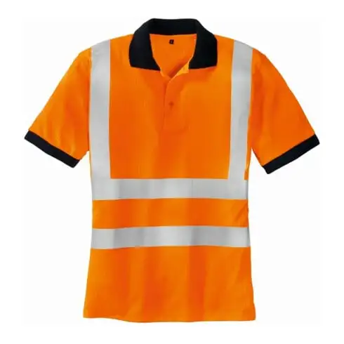 TEXXOR Polo de sécurité SYLT, orange fluorescent, T. 3XL