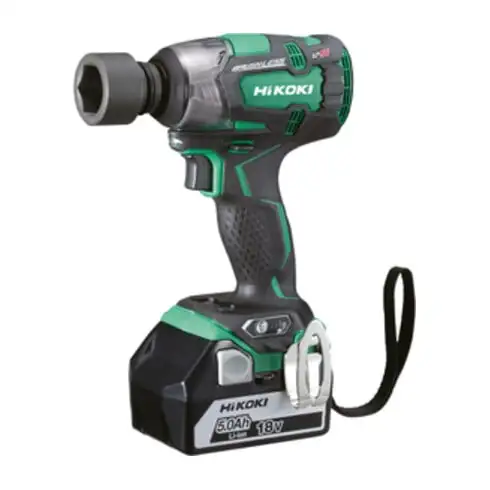 Visseuse à choc sans fil HiKOKI (1/2") WR18DBDL2 (5,0) (HSC II)