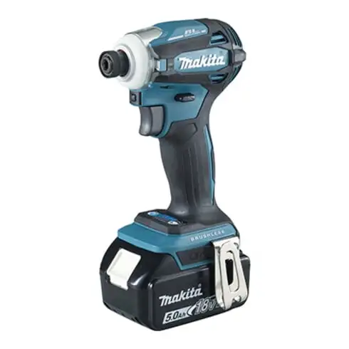 Visseuse à choc sans fil Makita 18V / 5,0 Ah, 2 batteries + chargeur en MAKPAC