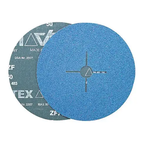 VSM Disque en fibre ZF 714, zirconium (ZA), ⌀ 115 mm, Grain : 100