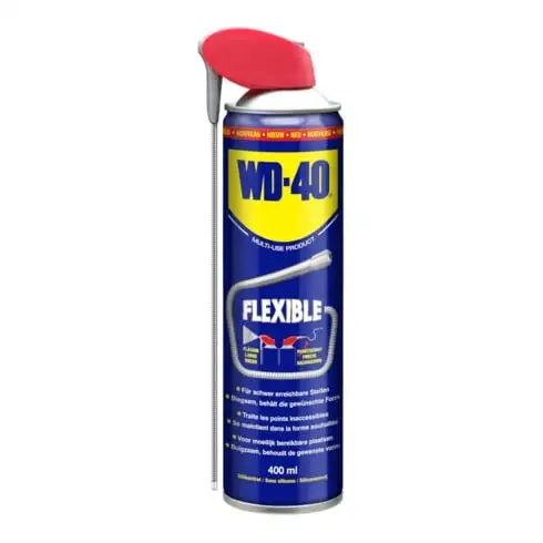 WD-40 huile multifonctionnelle 400 ml tête de pulvérisation Flexi Straw