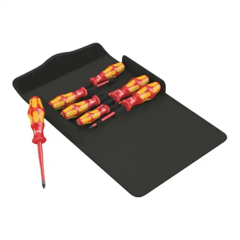 Wera Kraftform 100 iS/7 Set 1 Jeu de tournevis Kraftform Plus série 100, 7 pièces