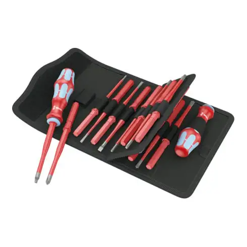 Wera Kraftform Kompakt VDE Stainless 17 extra slim 1, 17 pièces