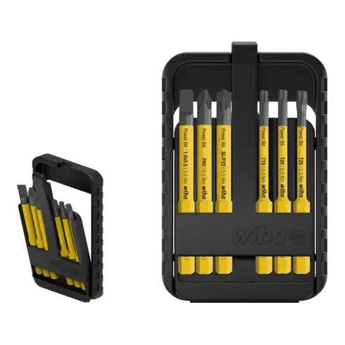 Wiha Bit Set Power slimBit electric mixte, 6 pces en boîte slimBit